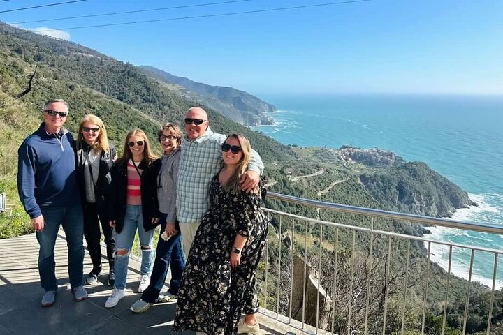 Cinque Terre PrivateTour by van from Lucca, Pisa or LaSpezia Port
