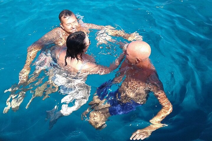 Protaras Turtle LUX Yacht with Slide, Optional BBQ & Transfers