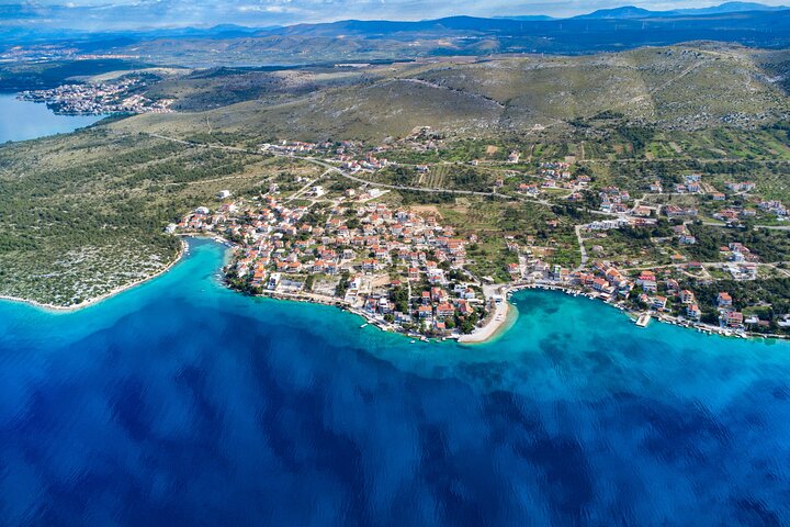 Private Boat Trip Swim and Chill in Crystal Blue Šibenik half day