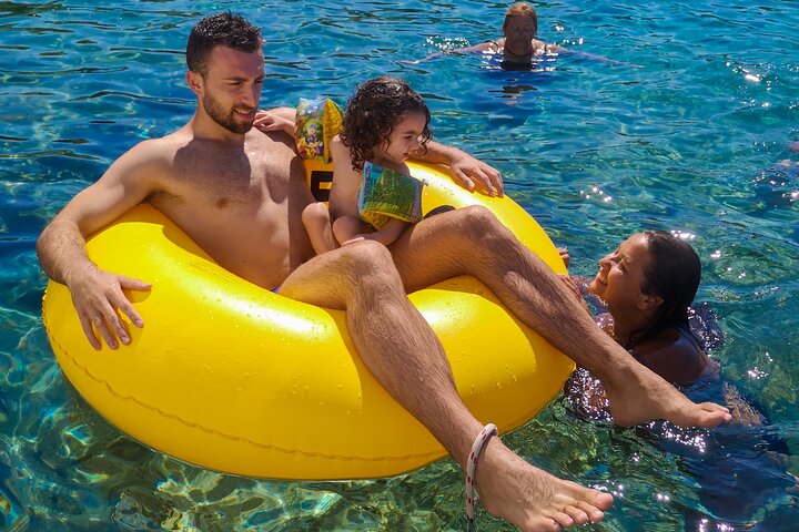 Private Boat Trip Swim and Chill in Crystal Blue Šibenik half day