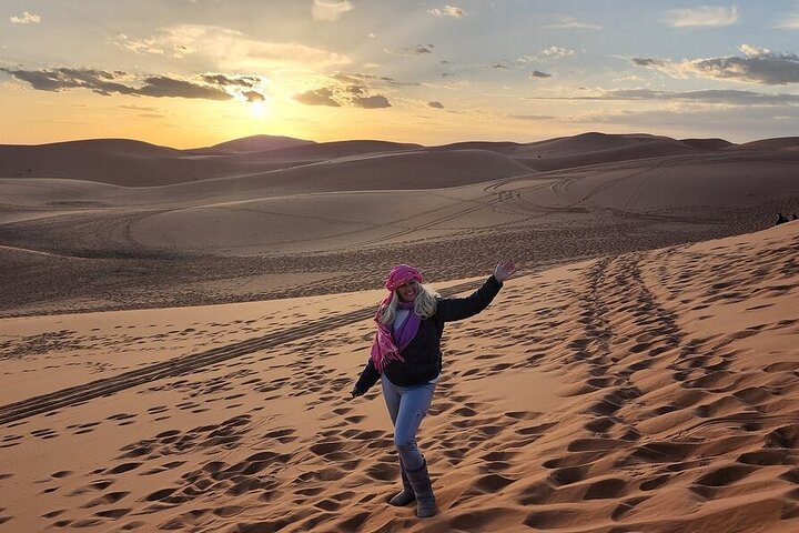 Fes: Best Fez to Marrakech via Merzouga Desert Dunes, 3 Days Tour