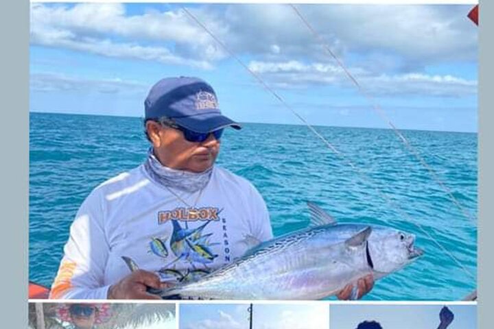Full Day Tour with Fishing and Snorkeling from Holbox
