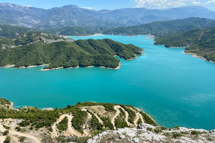 From Tirana / Durres: Gamti Mountain and Bovilla lake Day Trip