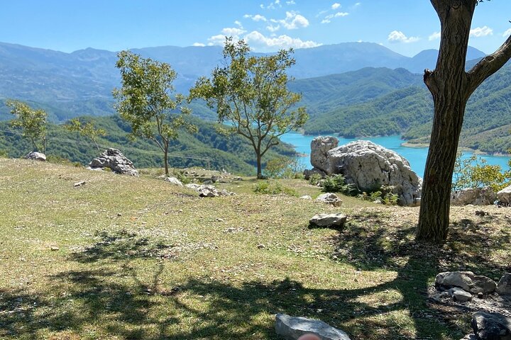 From Tirana / Durres: Gamti Mountain and Bovilla lake Day Trip