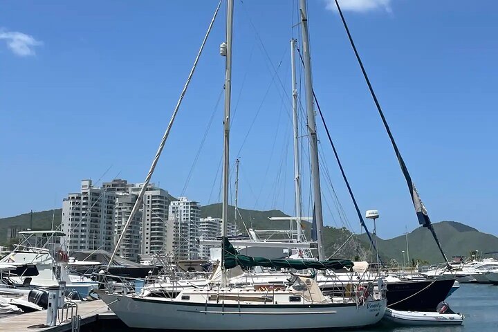 Sunset Sailing Santa Marta Bay