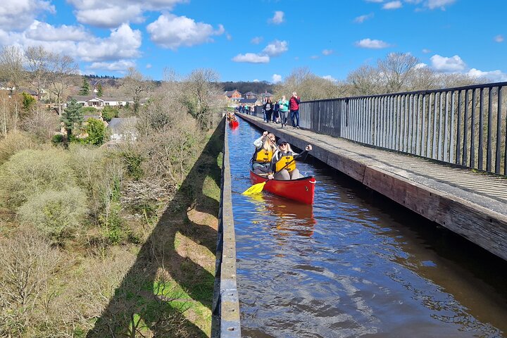 Canoe Trip Over the Pontcysyllte Aqueduct