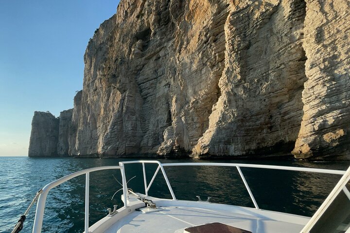 Tourist boat tour of the Gaeta peninsula
