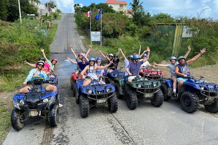 Guided ATV/QUAD Tour of Sint Maarten/St. Martin