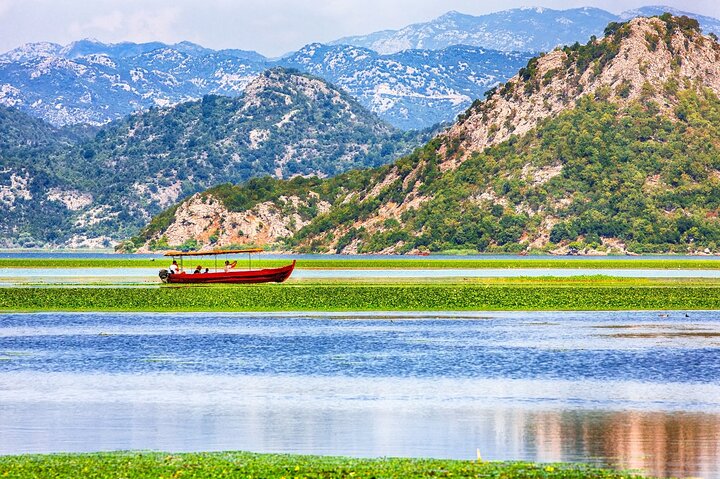 From Petrovac or Budva: Skadar Lake Cruise with Lunch