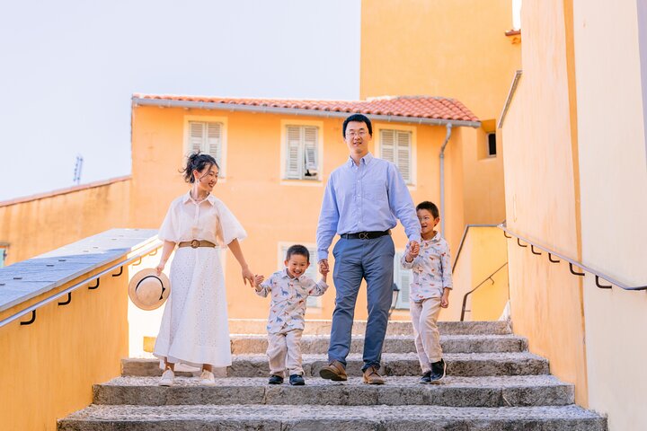 Menton Photo shoot with a Local Award Winning Photographer