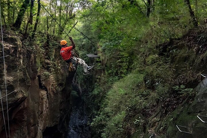 Guachipelin Adventure Volcano Zipline Horseback River Tubing Combo