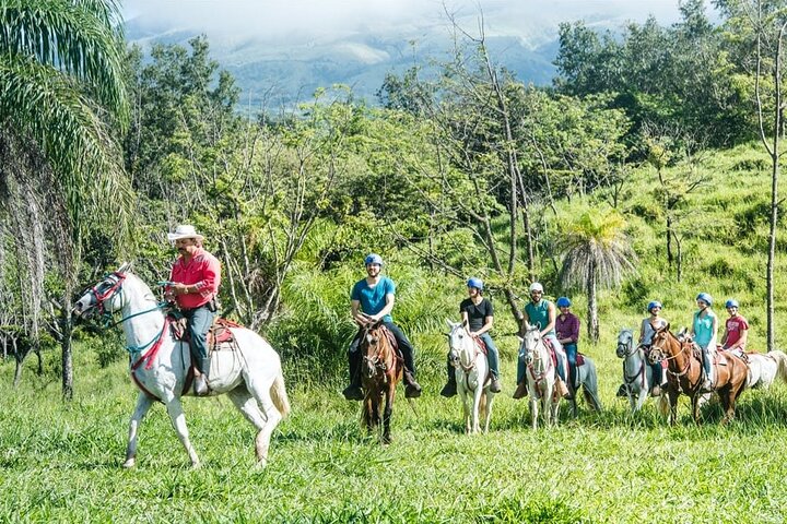 Guachipelin Adventure Volcano Zipline Horseback River Tubing Combo