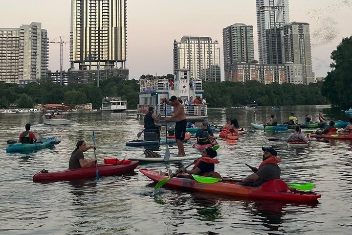 Downtown Austin Sunset Kayak Tour with 1.5 Million Bats