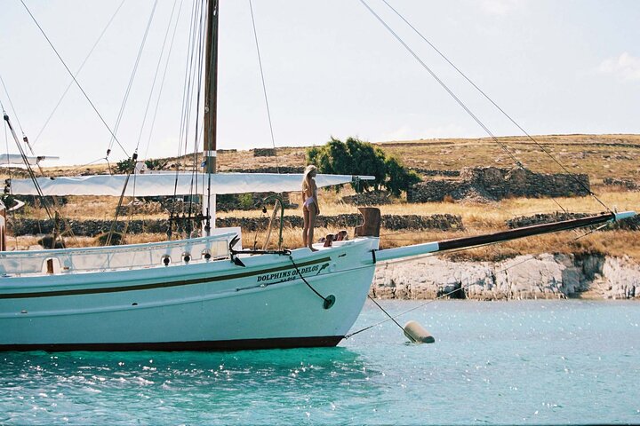 Full Day Cruise from Corfu in Classic Wooden Vessel, Swim & BBQ