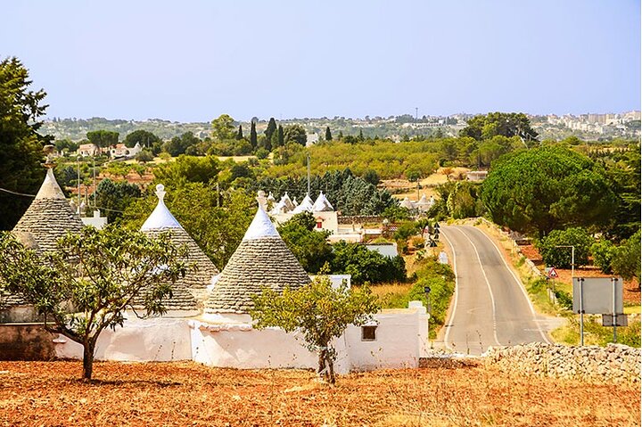 Locorotondo, Alberobello, Martina Franca departing from Taranto