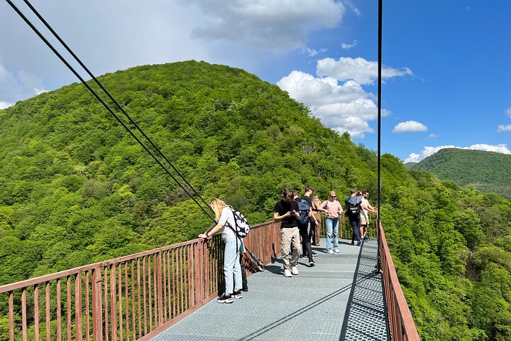 From Kutaisi: Martvili & Okatse Canyons & Cave Guided Tour