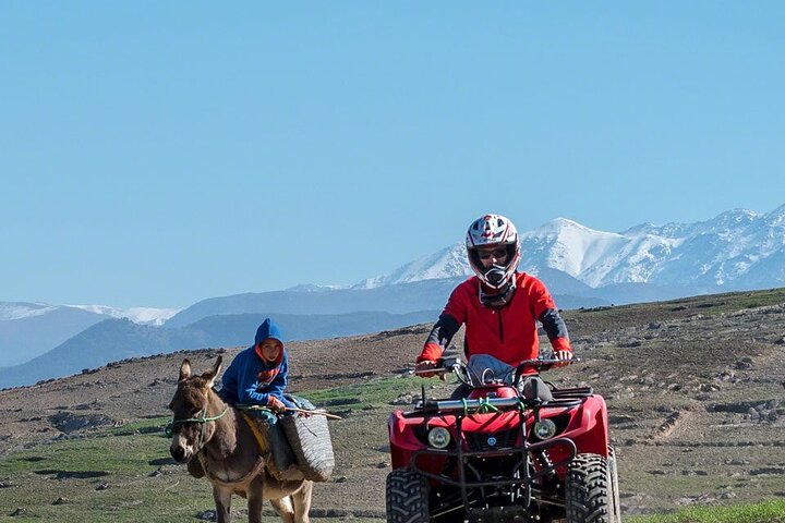Agafay Desert Delights: Quad Biking, Camel Riding, Dinner Show