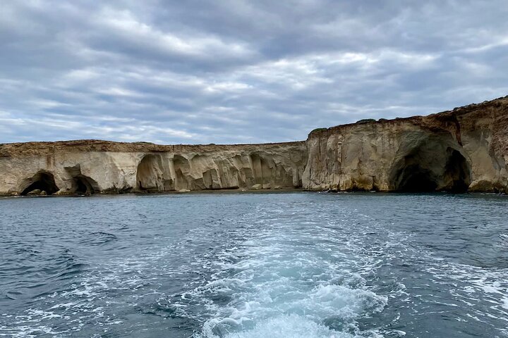 Private boat tour with prosecco and fresh fruit