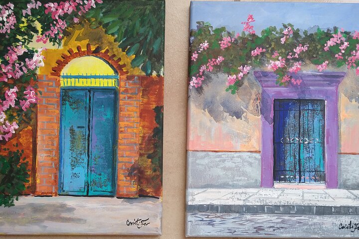 One Painting in One Day, Doors of San Miguel