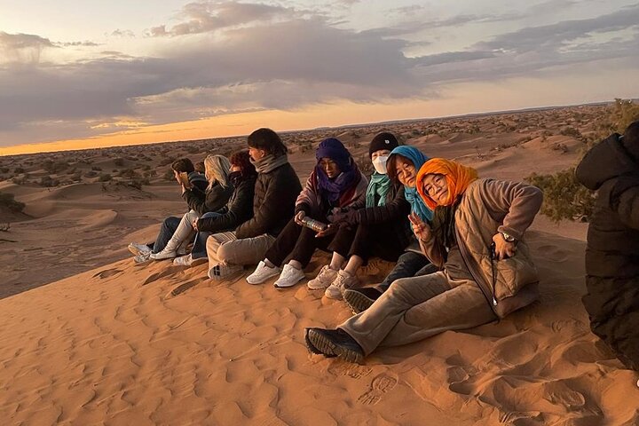 Erg Chegaga desert in Two days one night from Zagora