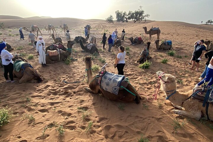 Erg Chegaga desert in Two days one night from Zagora