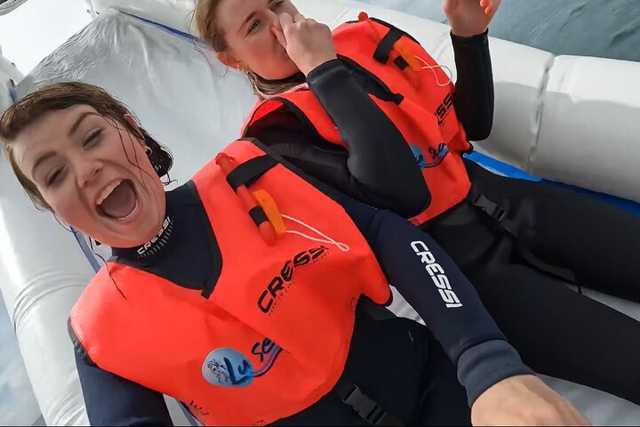 Boat Tour with Snorkeling, Slide, Lunch and Pick Up