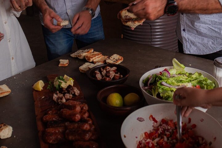 Roast and Empanadas Class with Wine |Mendoza|Braseando Experience
