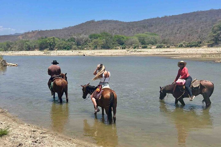 Beach Horseback Riding Adventure in Copalita, Huatulco