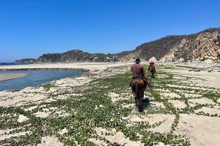 Beach Horseback Riding Adventure in Copalita, Huatulco