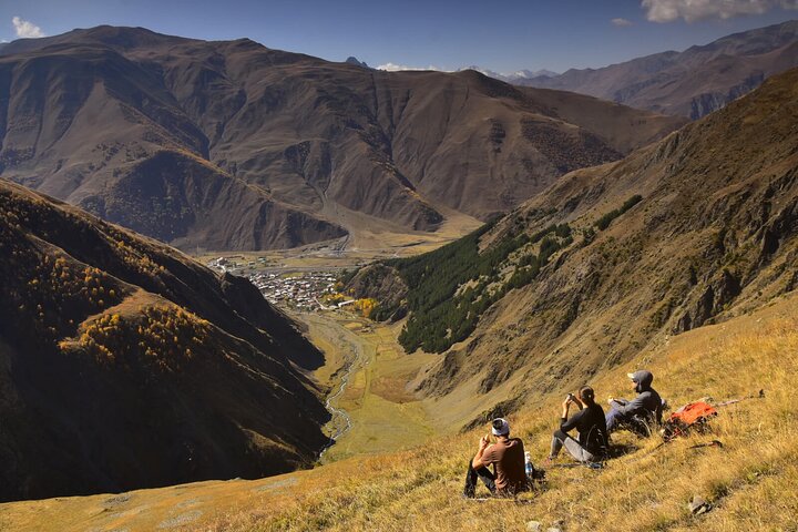 Kazbegi - One Day Trekking Private Tour to Angel Mountain 3096 m