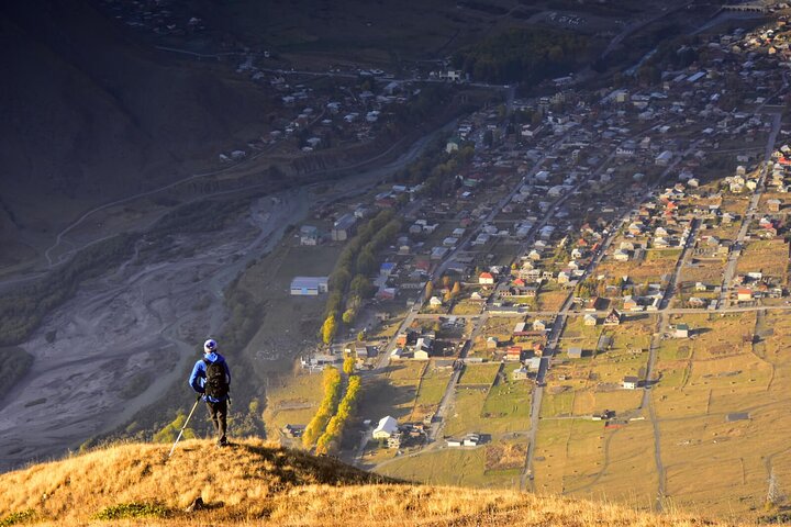 Kazbegi - One Day Trekking Private Tour to Angel Mountain 3096 m
