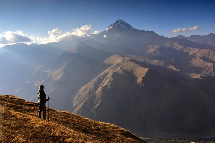 Kazbegi - One Day Trekking Private Tour to Angel Mountain 3096 m