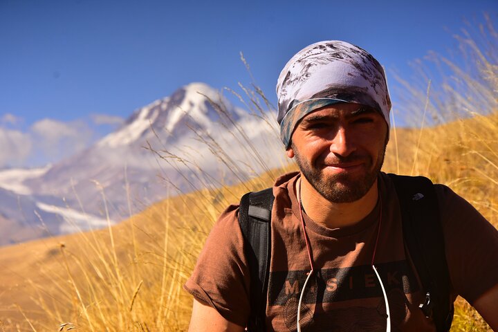 Kazbegi - One Day Trekking Private Tour to Angel Mountain 3096 m