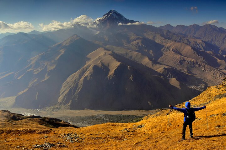Kazbegi - One Day Trekking Private Tour to Angel Mountain 3096 m