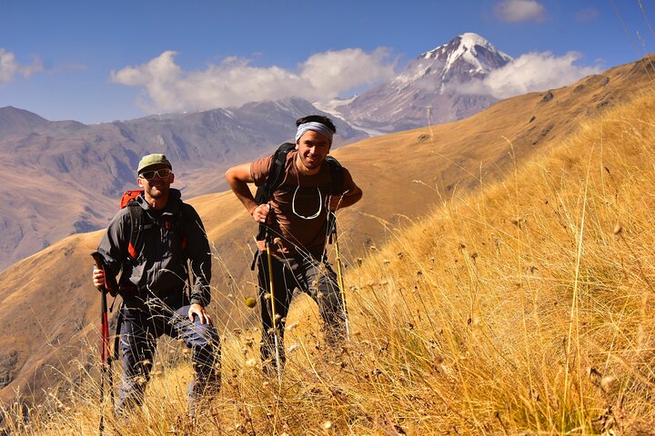 Kazbegi - One Day Trekking Private Tour to Angel Mountain 3096 m