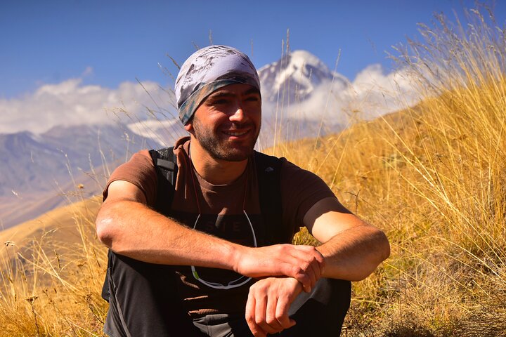 Kazbegi - One Day Trekking Private Tour to Angel Mountain 3096 m