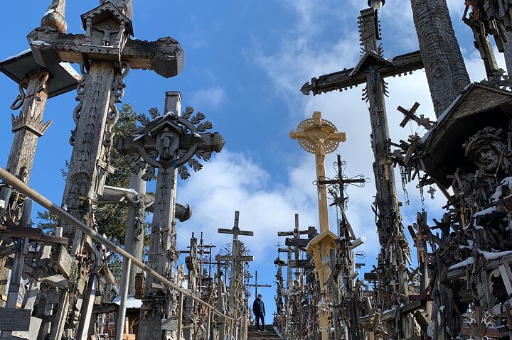 5,5 Hour Small Group Tour to Hill of Crosses from Riga