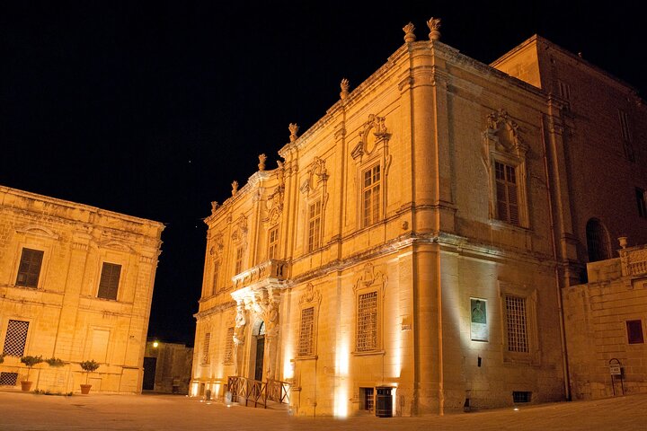 Guided Night Tour of Valletta Waterfront, Mdina and Rabat