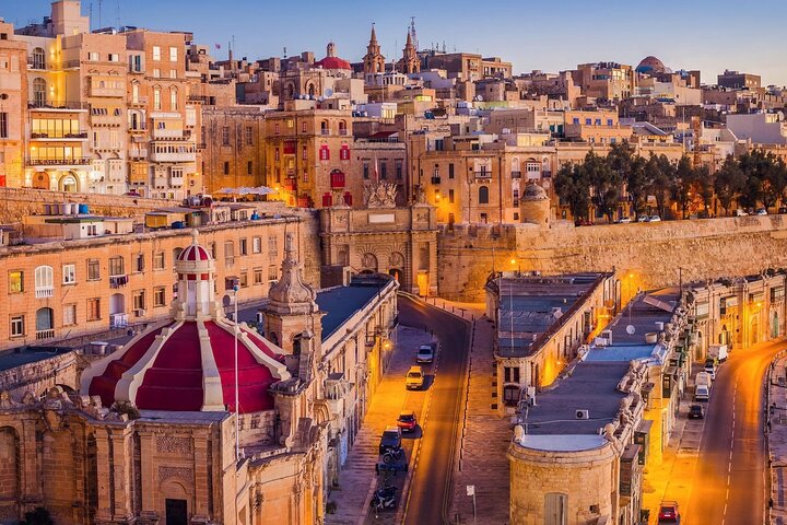 Guided Night Tour of Valletta Waterfront, Mdina and Rabat