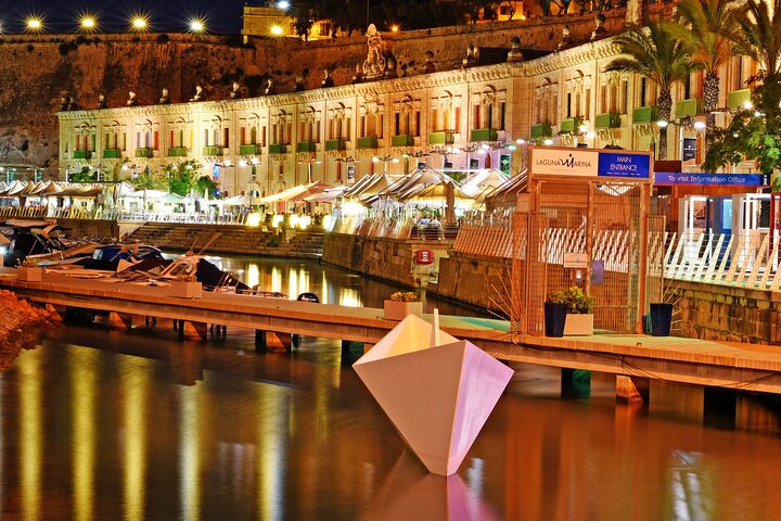 Guided Night Tour of Valletta Waterfront, Mdina and Rabat