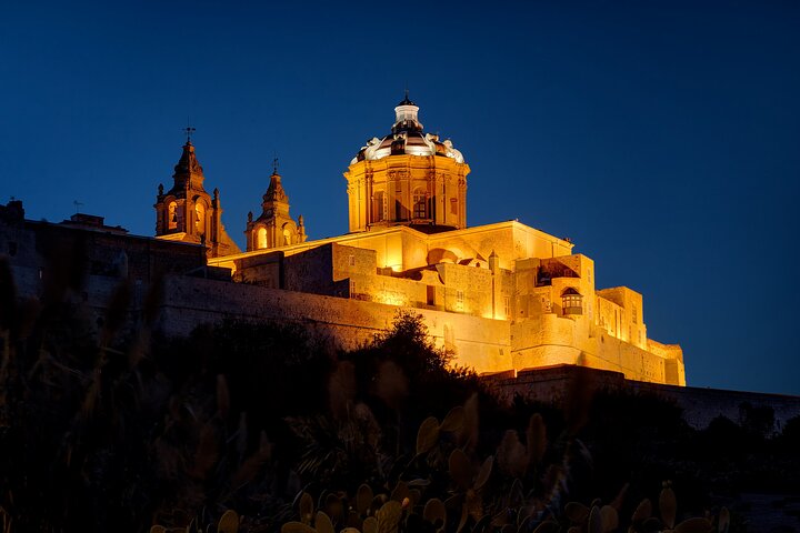 Guided Night Tour of Valletta Waterfront, Mdina and Rabat