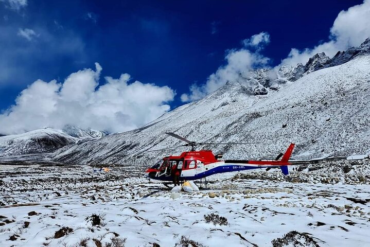 Lukla to Kathmandu Helicopter Return Journey