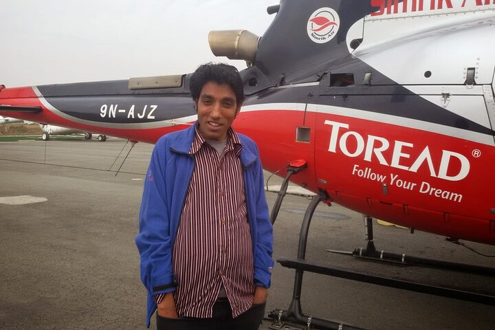 Lukla to Kathmandu Helicopter Return Journey
