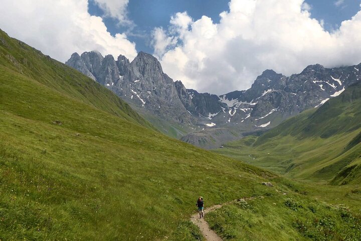 Kazbegi - One Day Trekking Private Tour to Chaukhi Pass 3341 m