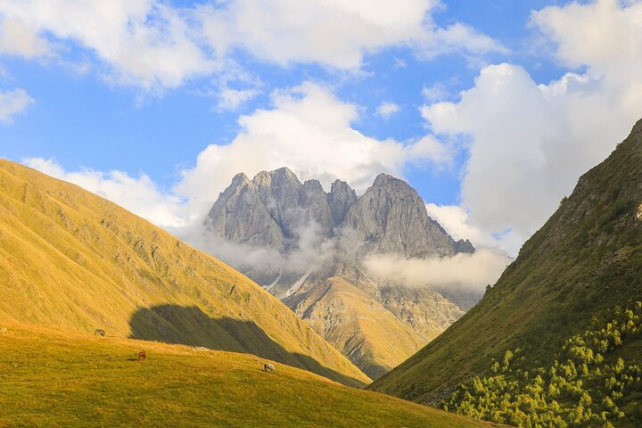 Kazbegi - One Day Trekking Private Tour to Chaukhi Pass 3341 m