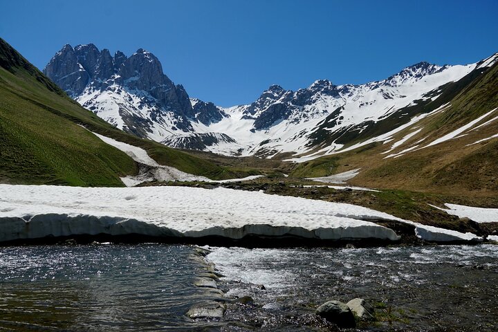 Kazbegi - One Day Trekking Private Tour to Chaukhi Pass 3341 m