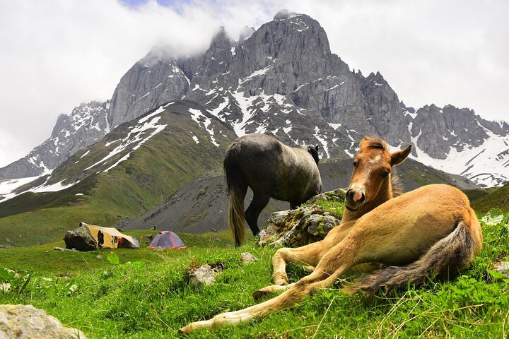 Kazbegi - One Day Trekking Private Tour to Chaukhi Pass 3341 m