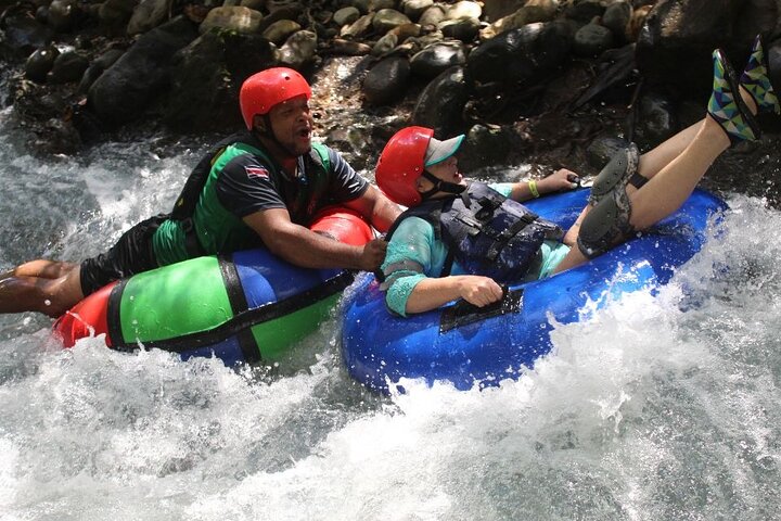 La Leona Waterfall Hike and River Tubing