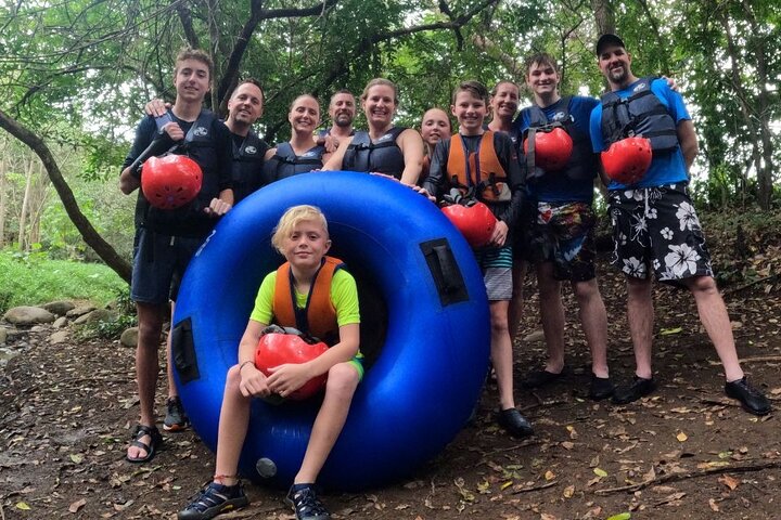 La Leona Waterfall Hike and River Tubing