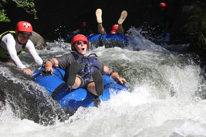 La Leona Waterfall Hike and River Tubing